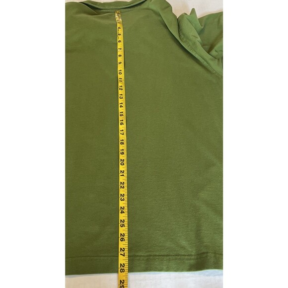 Patagonia Polo Shirt Men’s XL Green 1/4 Zip Organic Cotton Poly Stretch Golf - Picture 8 of 8